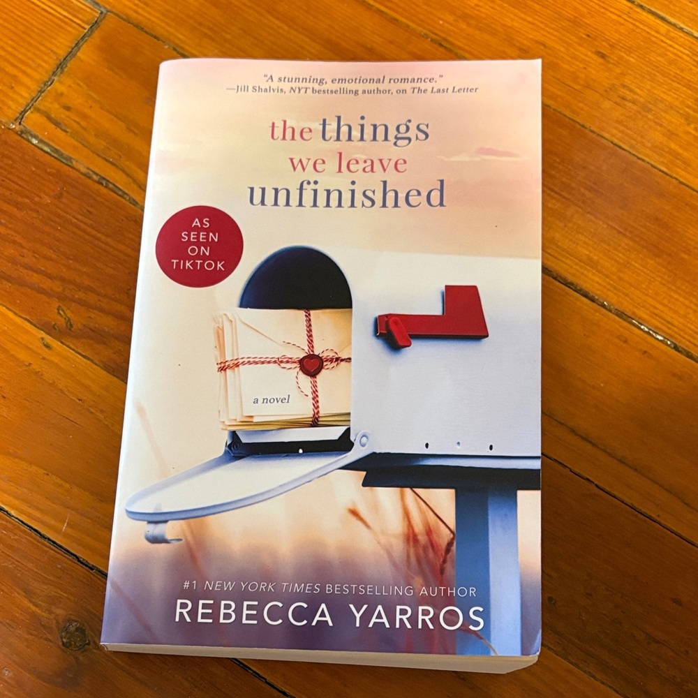 The Things We Leave Unfinished Book